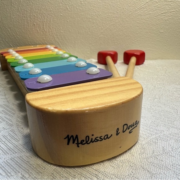 Melissa & Doug Caterpillar Rainbow Color Xylophone With Instructional Card - Picture 6 of 7